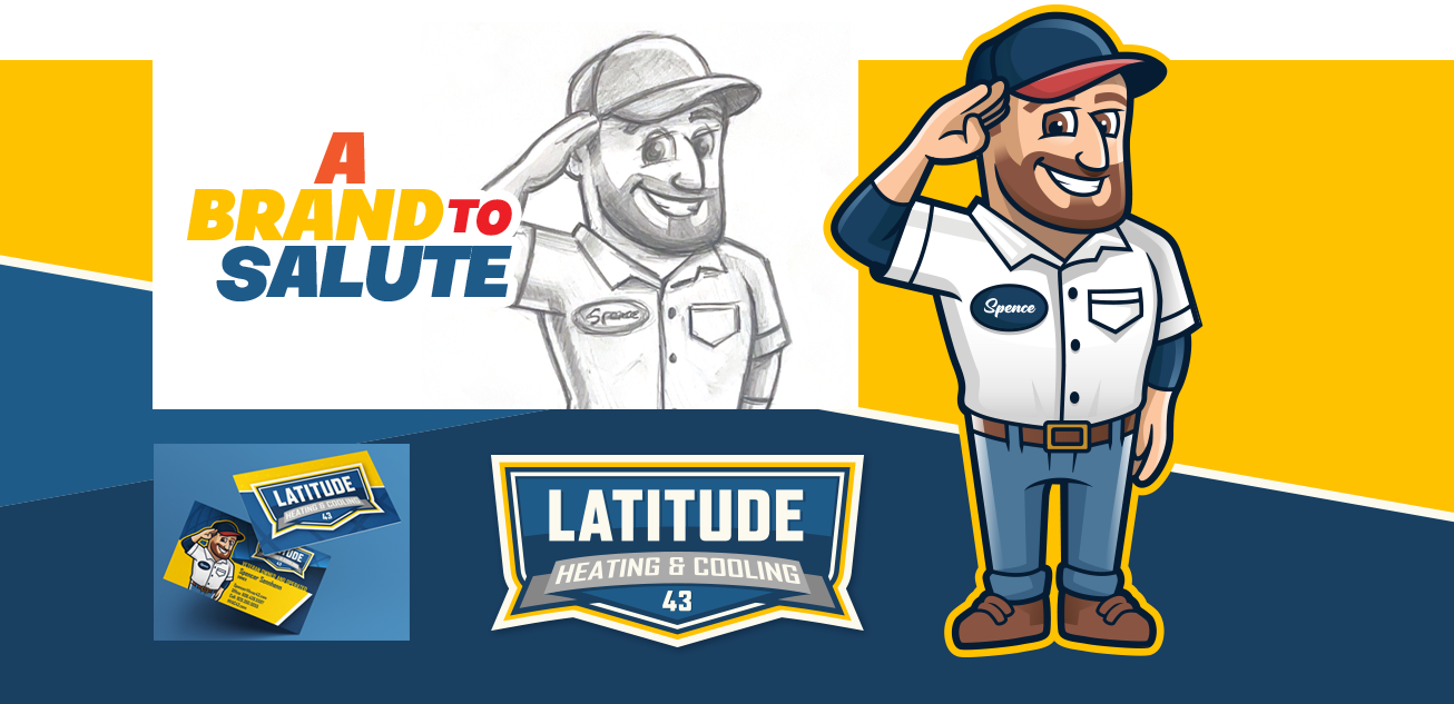 A Brand to Salute — Latitude 43 mood board