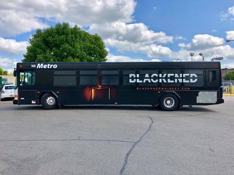 Bus wrap detail