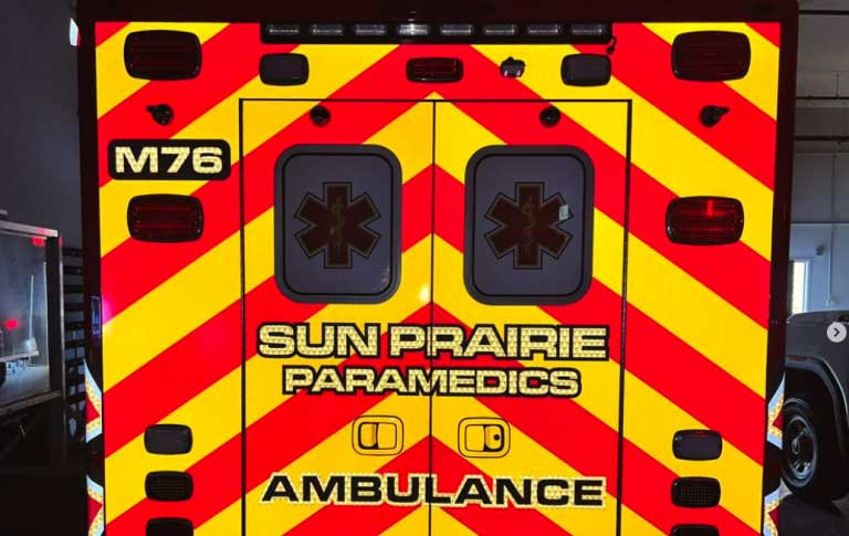 Sun Prairie Paramedics Vehicle Wraps